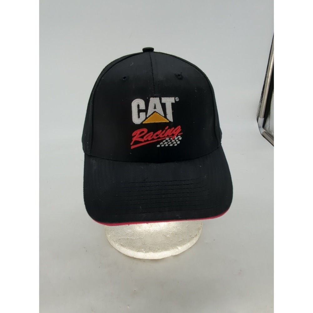 CAT Racing Hat NASCAR Racing Strapback Strap Back Hat Cap Adult Size #13